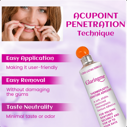 🔥100K+SOLD🔥Glaringme Thermoplastic Denture Adhesive🦷💙